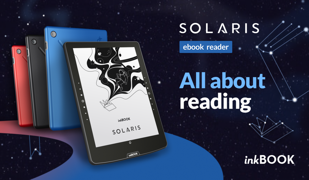 inkBOOK Solaris e-reader - designed for book lovers [2025]