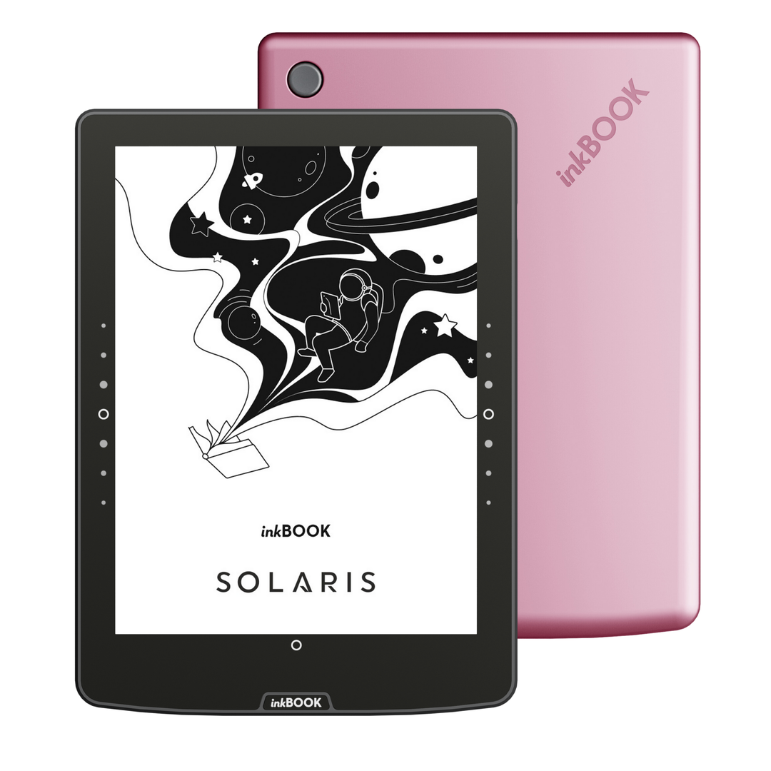 e-book reader inkbook solaris pink